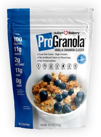 Julian Bakery - Progranola Vanilla Cinnamon Cluster 1.22 Lbs. 172703