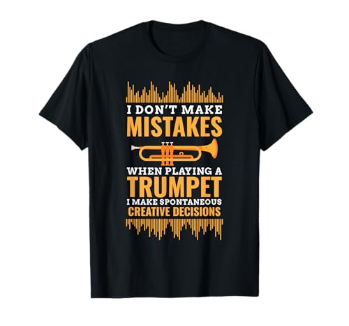 Trumpet Funny Musician Band Player Trumpeter Gift T-Shirt