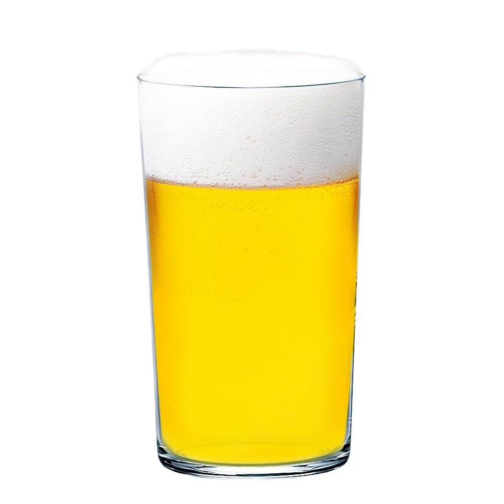 Toyo Sasaki Glass Beer Glass, Thin Ice One-Sip Beer, 5.1 fl oz (150 ml), Made in Japan, Dishwasher Safe, Break Resistant, Glass Cup, Glass, Cup, Sake Cup, Japanese Sake Glass, Thin, B-21105CS : Home &