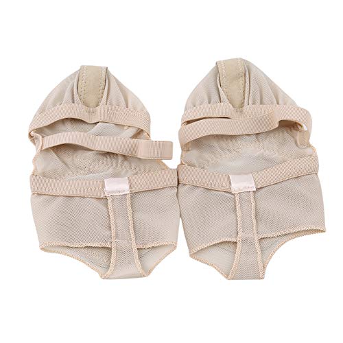 Ellepigy Chausson De Danse Du Ventre, Protection Des Pieds/Pieds, Chaussures De Danse Classique, Jaune Clair