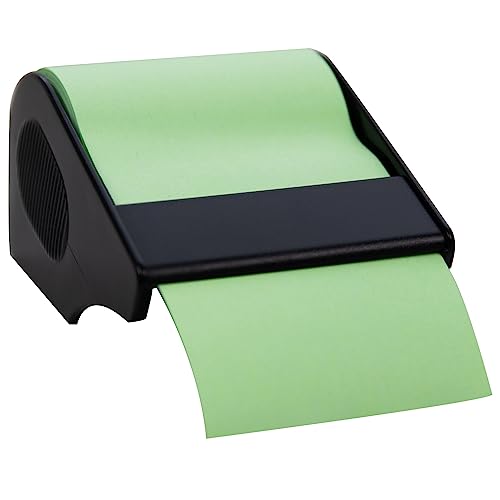 RNKVERLAG CT1832 - Rollo de notas adhesivas en dispensador, 60 mm x 10 m, recargable, verde pastel, 1 unidad