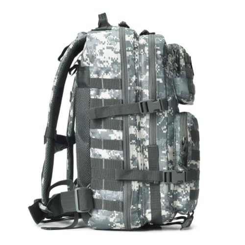 Image of REEBOW GEAR Military Tactical Backpack Large Army 3 Day Assault Pack Molle Bag Backpacks (ACU Camo)