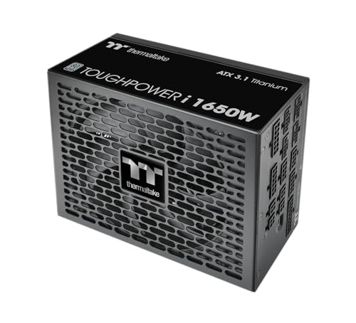 Image of Thermaltake Toughpower i1650W; ATX 3.1; 4X Native PCIe 5.1 12V-2x6; Dual-Color H++ Connectors; 100% Japanese Capacitors; Multi /Single Rail Switching; Digital; 80 Plus Titanium; PS-TPI-1650FNFDTU-1