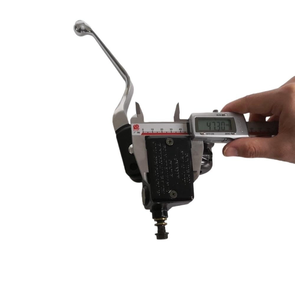 Pompe d'embrayage de Frein de Moto, Maître-Cylindre de Frein Droit/Avant/adapté à la Moto Keeway Superlight 125 150 200 Cruiser Dorado 250 Vento Rebellian V-Thunder Leviers de Frein de Moto