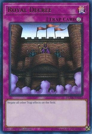 Yu-Gi-Oh! - Real Decreto - DUDE-EN051 - Ultra Raro - 1ª Edición - Duel Devastator