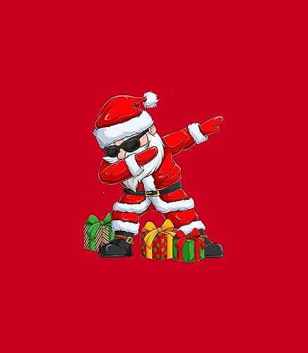 Santa Claus Dabbing | Funny Santa Dancing | Funny Christmas | Cotton T-Shirt For Kids