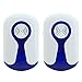 Repellent 2 PCS-3W elektronischer Ultraschall Anti-Moskito Schädling, mit Licht, British Stecker, AC 90-240V.Dauerhaft Huangchuxin (Color : Color1)