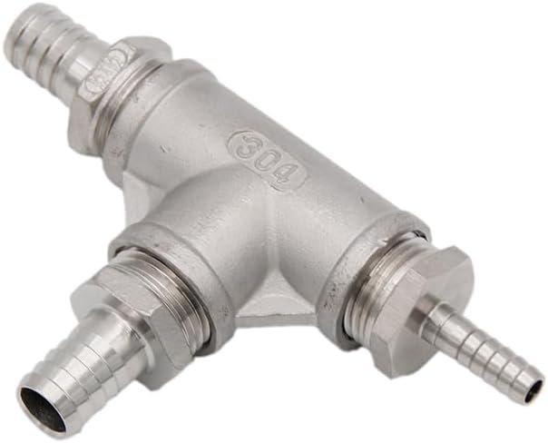 Inline Oxygenation/Aeration Assembly Homebrew Kegging 2.0 Micron Oxygenation Stone 1/2"Barb