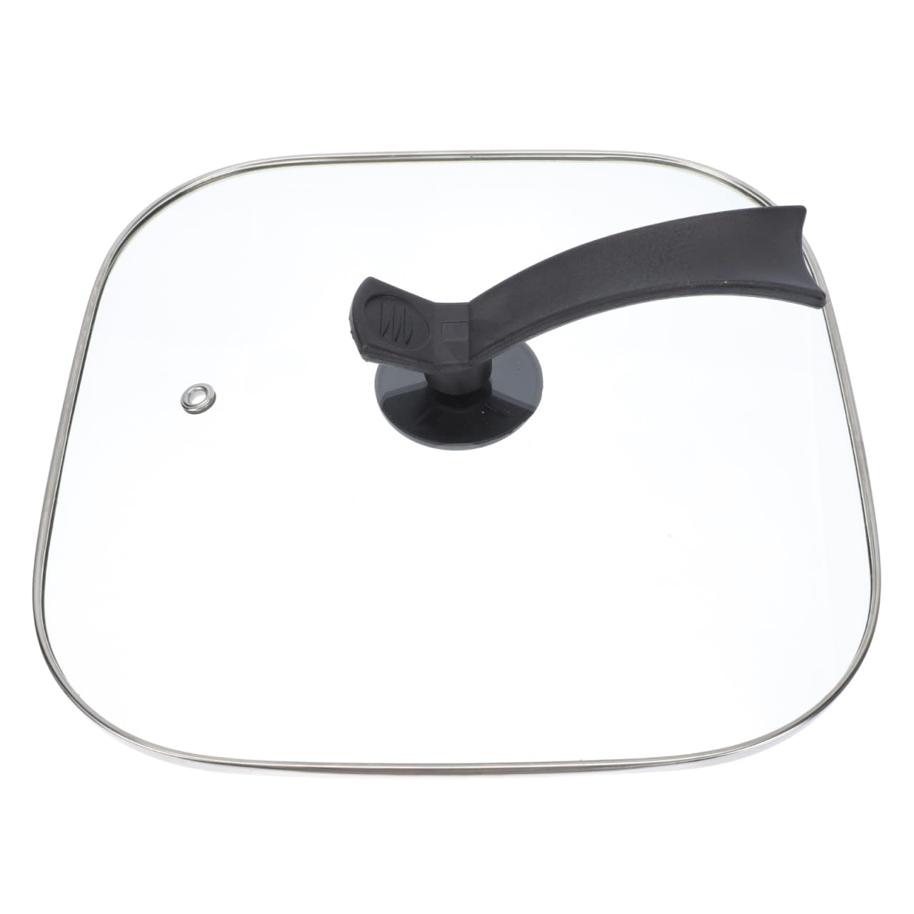 Tapa de Vidrio Asa Vertical Cuadrada 30cm para Olla