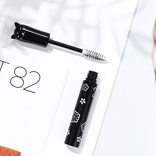 Kisshine Colorful Mascara 5 Color Rainbow Fiber Mascara Charming Longlasting Thick & Long Eyelash Waterproof And Smudge-Proof Eyes Makeup Gift For Women And Girls Pack Of 1(B-White) #TOP2