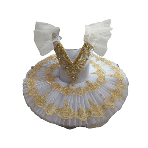 Costume de ballerine du lac des cygnes blanc en taille 150 pour filles