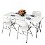 Table With 4 Chairs | White