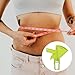 PACKOVE Accurate Body Fat Caliper Skinfold Thickness Clamp Measuring Tool for Fitness Body Fat Testing Indoor with Durable Green Design