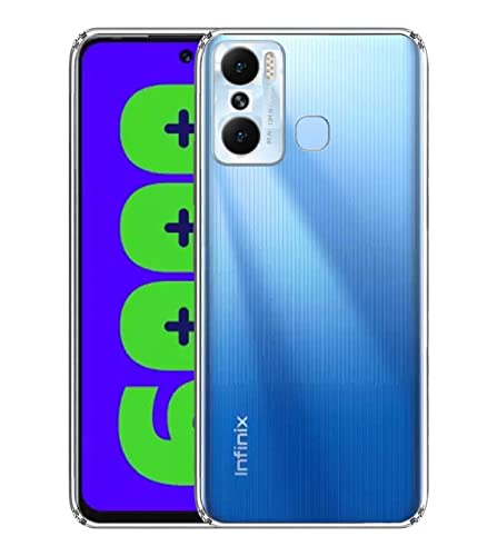 Image of COVERBLACK Silicone Case Back Cover for Infinix Hot 12 Pro - Transparent