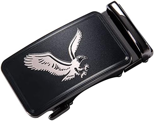 Barry.Wang Designer Belts for Men Nickel-Free Automatic Buckle Alloy Genuine Leather Strap Formal Adjustable