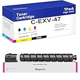 Nom du produit : Cartouche de toner compatible avec les modèles C-EXV-47, C-EXV-47K, C-EXV-47C, C-EXV-47Y et C-EXV-47M (avec puce).