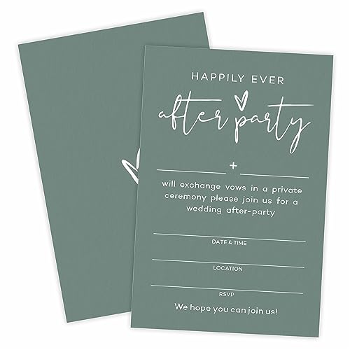 Invitación de boda minimalista TPYEN A03 para bodas rústicas y elegantes