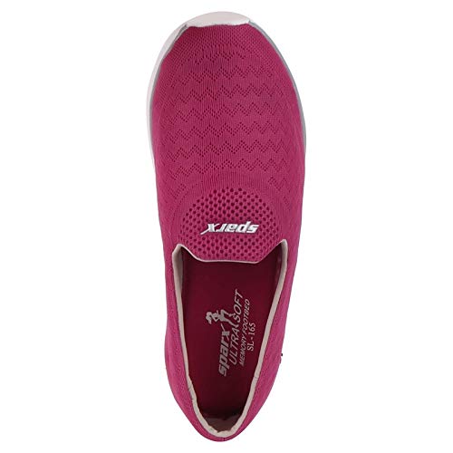 Image of Sparx Women's Sl-165 Violet Grey Running Shoe-8 Kids UK (SX0165LVLGY0008)
