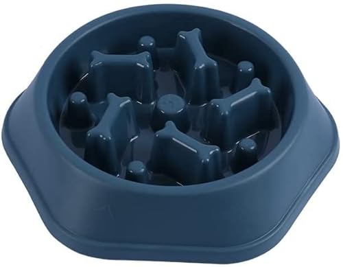 LUAMY 犬 ペットボウル 早食い 防止 餌入れ 皿 食器 滑り止め プラスチック おしゃれ ゆっくり フードボウル 滑り止め 小型犬 中型犬 大型犬