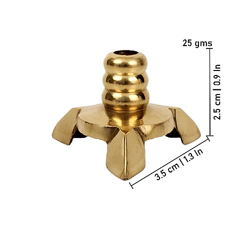 Soporte de Mecha de Latón Tradicional Putrika, Pack de 4 miniatura 3