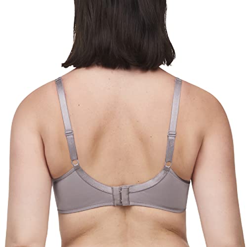 Image of Chantelle Women's Basic Invisible Smooth Custom Fit Bra, Moon Grey, 34A