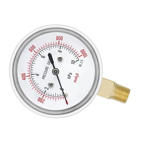 Manomètre à membrane à capsule basse pression 2,5 pouces 25Kpa
