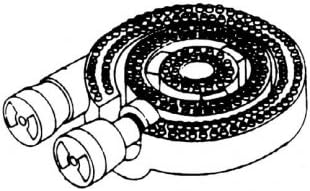 IMPERIAL - 15003 Burner Assembly, 3 Ring;
