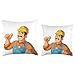 Bob's Builder Throw Pillow
