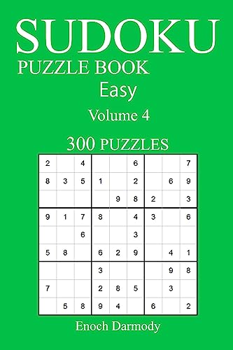 Easy 300 Sudoku Puzzle Book: Volume 4