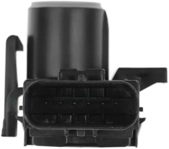Close-up of the sensor's electrical connector