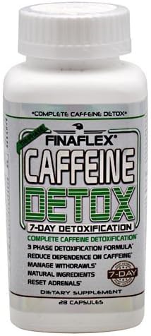Caffeine Detox, All-Encompassing Caffeine Detoxification Formula, Metabolize Caffeine and Other Stimulants, Reduce Caffeine Levels in Body, Manage Withdrawl Symptoms, 1 Week Formula