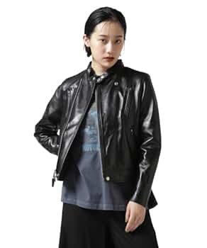 【超希少】ショット デニムライダースジャケット Lサイズ チェック ダブル 黒 ストレッチデニムジャケット【大きいサイズ】 通販【ニッセン】