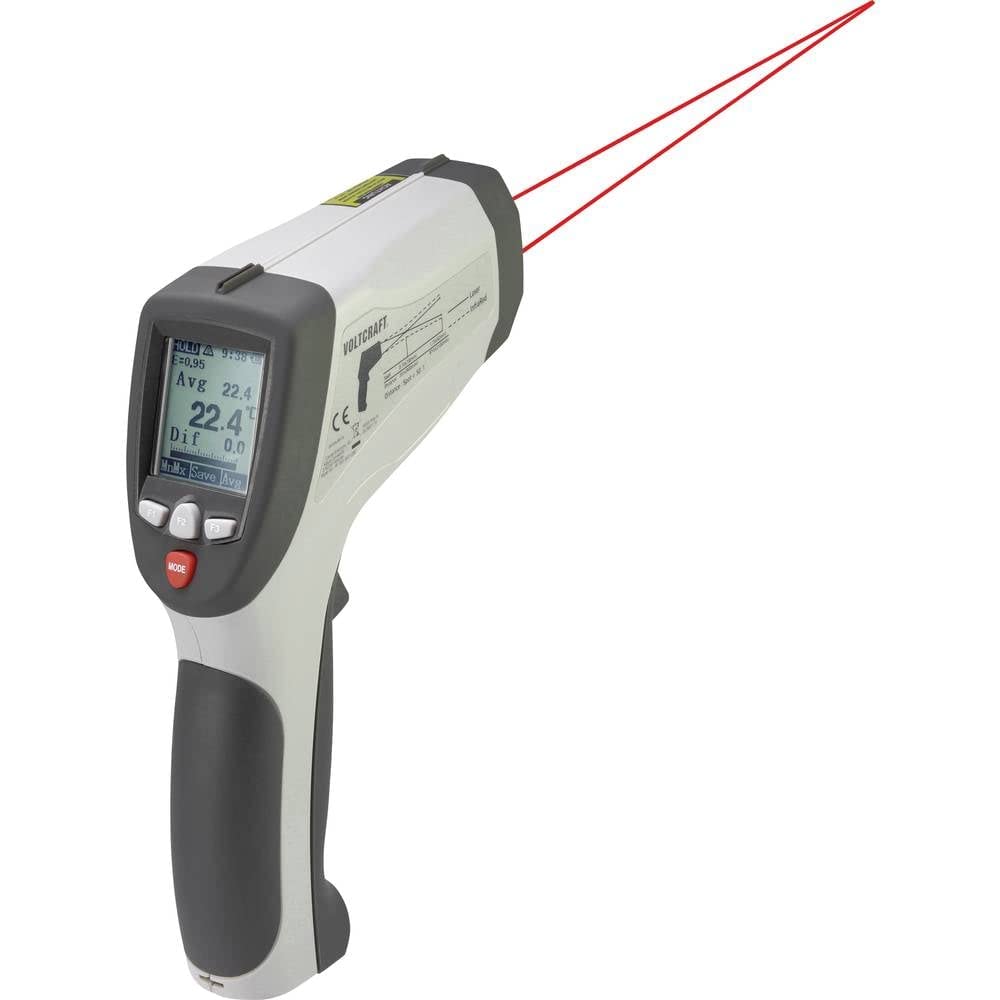 VOLTCRAFT IR 1201-50D USB Infrarot-Thermometer Optik 50:1-50 - 1200 °C Pyrometer