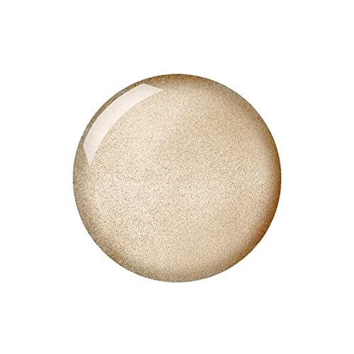 Barry M Gelly Hi Shine Nail Paint, Shade Dandelion | Metallic Golden Nail Polish - Image 3