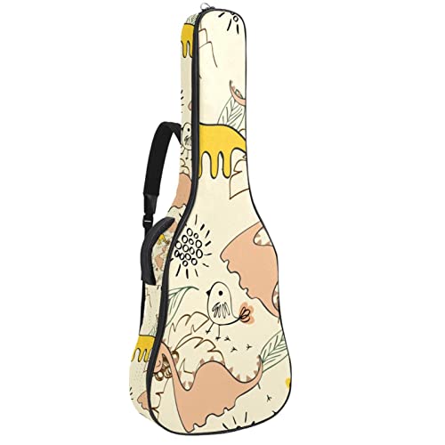 Sac à dos guitare acoustique imperméable pour protéger votre instrument des chocs et de la pluie