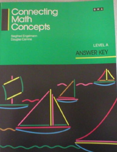 Connecting Math Concepts Level A Answer Key (Level A): Siegfried ...