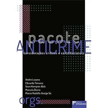 Capa do livro Pacote Anticrime: Considerações Críticas e Constitucionais