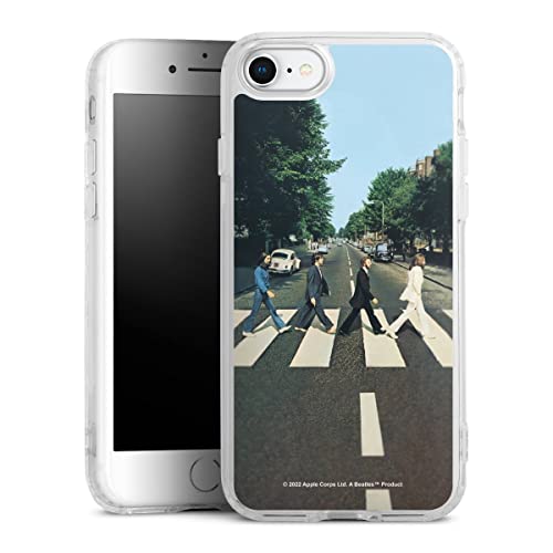 DeinDesign Coque magnétique Coque avec MagSafe Compatible avec Apple iPhone 7 Abbey Road The Beatles Musique - Les Beatles, Paul McCartney, John Lennon, RIngo Starr, George Harrison DeinDesign Coque magnétique Coque avec MagSafe Compatible avec Apple iPhone 7 Abbey Road The Beatles Musique