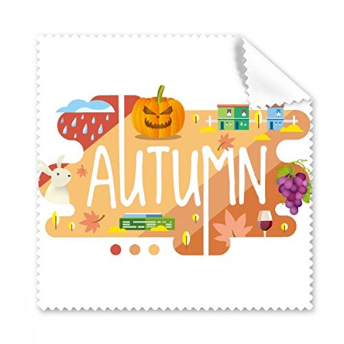 Lumière d'automne saison illustration lunettes chiffon DIYthinker