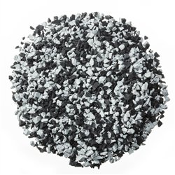 Fast Patch Poured-in-place Surfacing Repair Kit Fix Rubber Playground - GRAY/BLACK