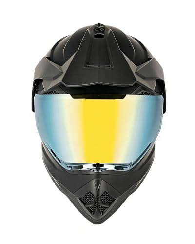 Image of Orthrus Youth Dirt Bike Helmet DOT Kids Dual Sport Full Face Helmets
