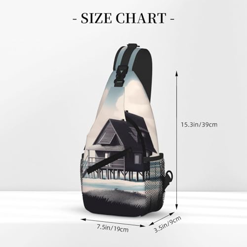 Morrale Sling para Mujer y Hombre Viaje Senderismo miniatura 3