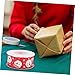 TEHAUX 1roll Christmas Snowman Ribbon for Crafts Wrapping and Holiday Decorations Premium Quality Vibrant Colors Versatile for All Occasions