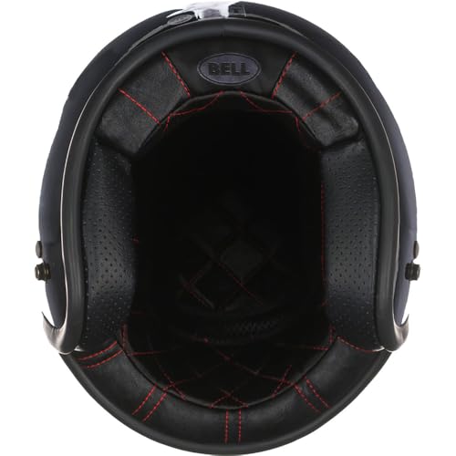 Casque Moto Rétro Bell Custom 500 Solid ECE - Couleur Black Taille M - 6