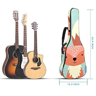 Housse de transport étanche pour guitare avec bandoulière réglable Motif feuilles d’automne, Multicolore 05, 42.9×16.9×4… - Les Beatles, Paul McCartney, John Lennon, RIngo Starr, George Harrison Housse de transport étanche pour guitare avec bandoulière réglable Motif feuilles d'automne, Multicolore 05, 42.9x16.9x4… – Image 5