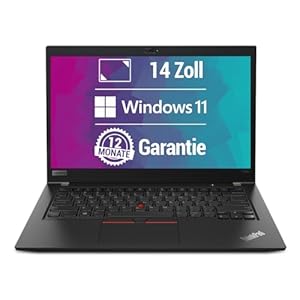 Lenovo ThinkPad T480s 14 Zoll Full HD Laptop Intel Core i5-8350U@ bis zu 3,6 GHz 8 GB 256 GB SSD mit Windows 11 Pro & GRATIS Antiviren-Software inkl. 12 Monate Garantie (Generalüberholt)
