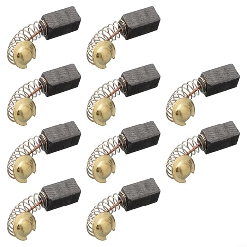 Solaughguy Escobillas de carbón de repuesto para taladro de martillo giratorio Guild PDH26G de 6,5 x 7,5 x 12 mm, 1000 W, 10 unidades, compatible con herramientas de motor eléctrico