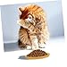 POPETPOP 4pcs Cat Feeding Bowl Sturdy Pet Food Dishes for Cats Ergonomic Design Non- Base for Pets
