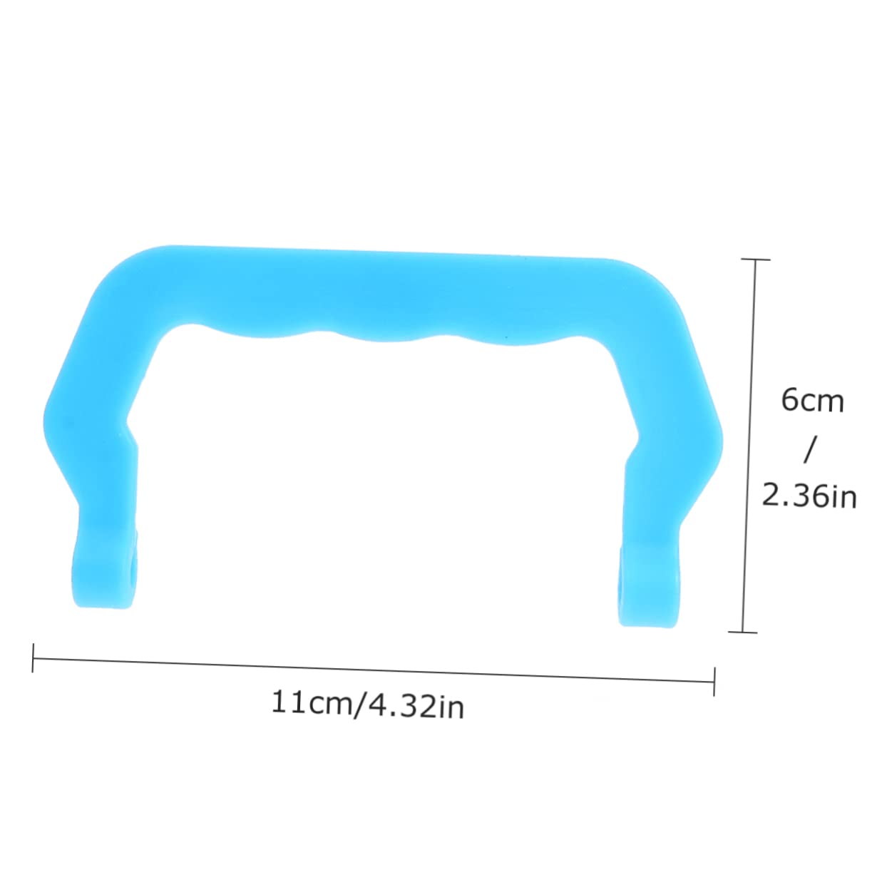 BESPORTBLE 10pcs Plastic Bird Cage Handles Set Portable Pet Carrier Replacement Handle for Outdoor Dogs Cats Birds