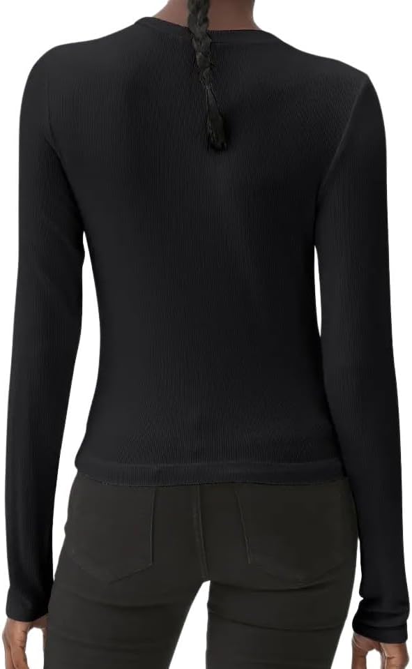 Michael Stars Women's Finn Cropped Crew Neck Top - Image 2